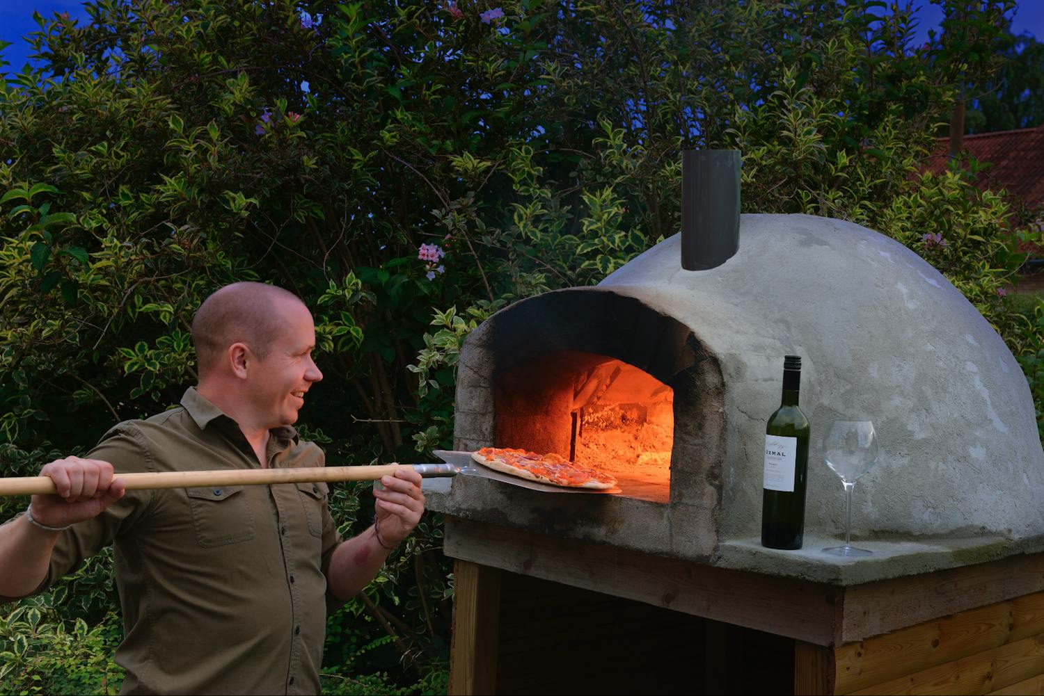 Murad pizzaugn Bygg en murad pizzaugn på en helg